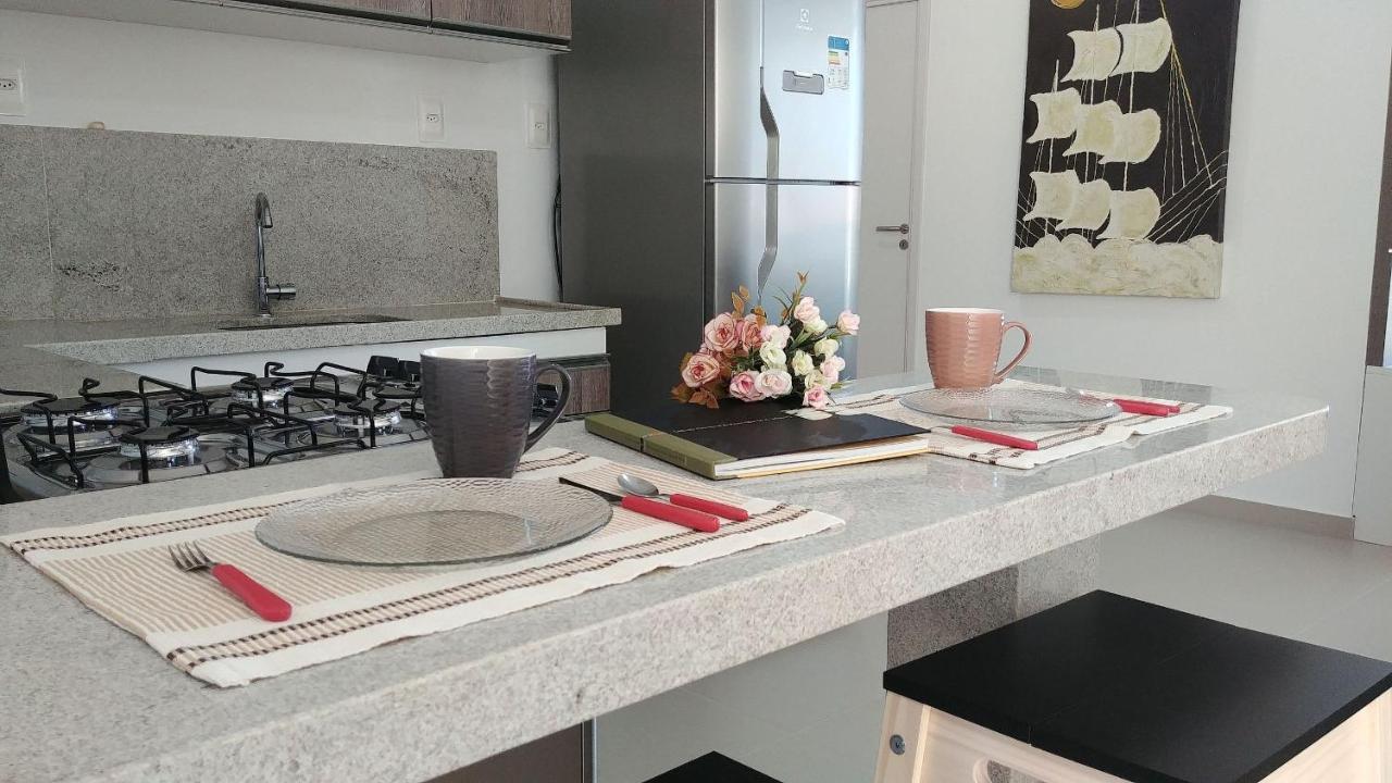 Apartamento Família à Beira Mar Barra de São Miguel Exterior foto